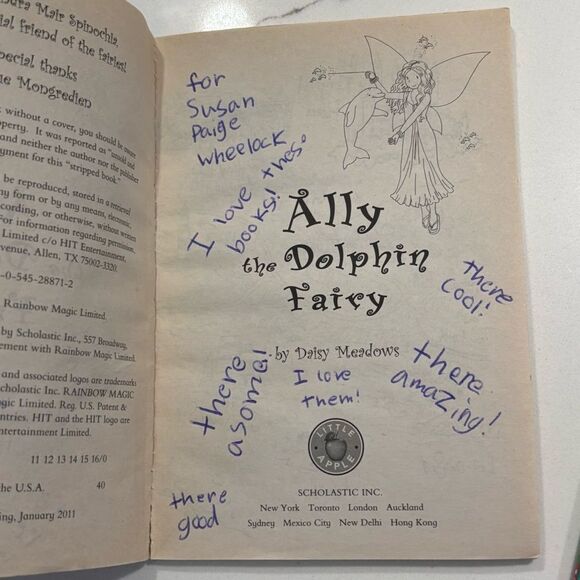 THE OCEAN FAIRIES RAINBOW MAGIC FAIRIES: Books 1-7 Set/Lot (by Daisy Meadows) - Picture 11 of 16